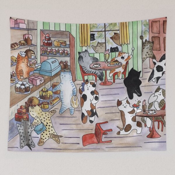 Item preview, Funny Cat Cafe designed and sold by Walterswltr.