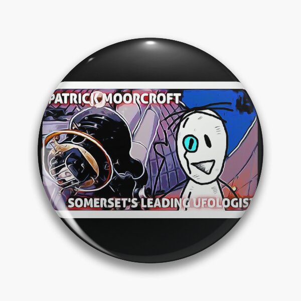 Item preview, Patrick Moorcroft Somerset's leading Ufologist designed and sold by MrGargoyle.