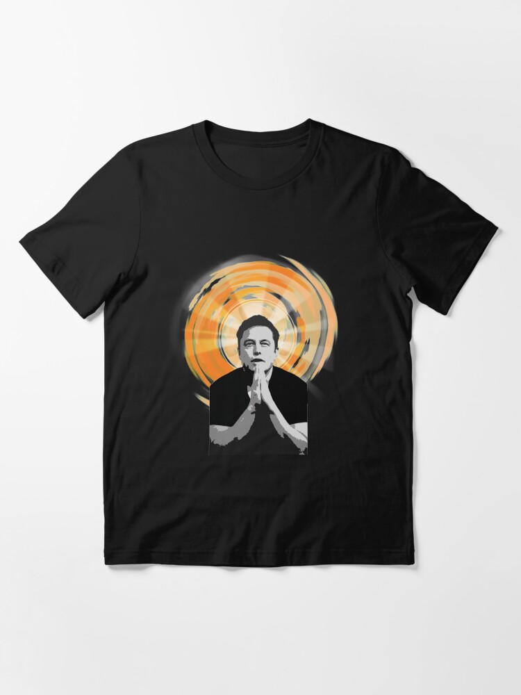 Alternate view of In Elon Musk We Trust Essential T-Shirt
