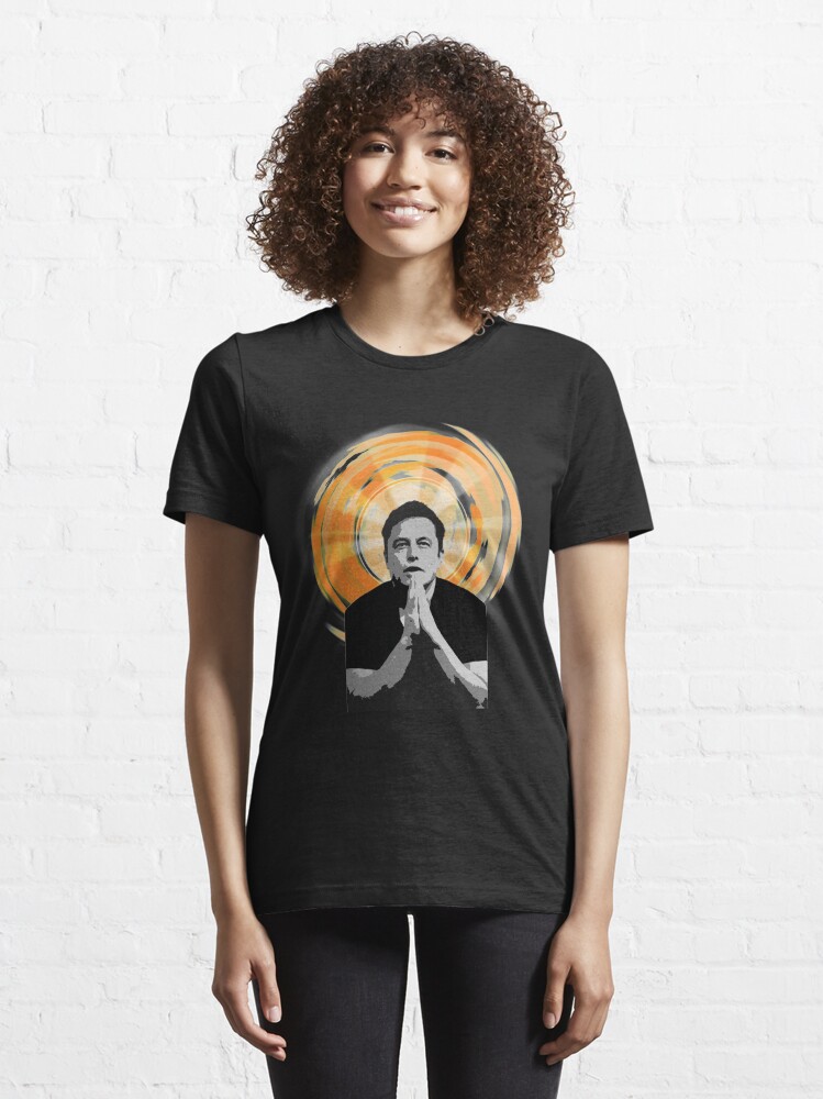 Alternate view of In Elon Musk We Trust Essential T-Shirt