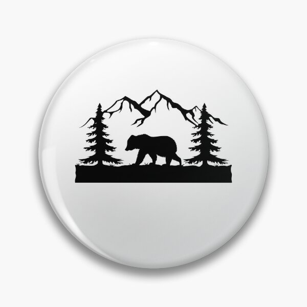 Item preview, Grizzly Bear in the Wild  designed and sold by mkzmerch.