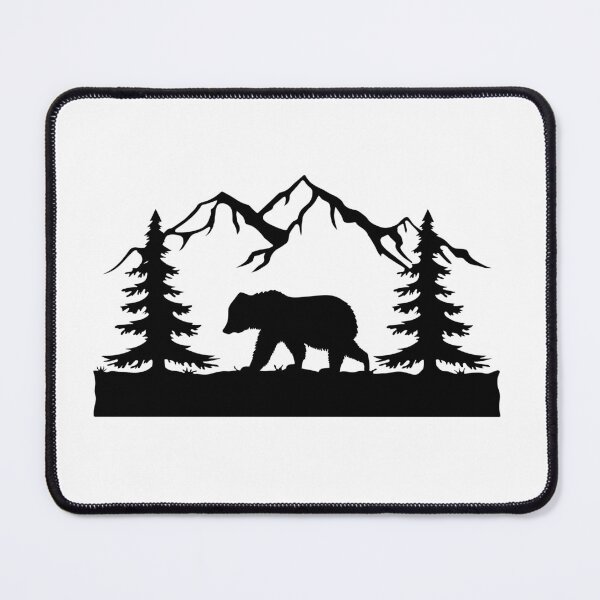 Item preview, Grizzly Bear in the Wild  designed and sold by mkzmerch.