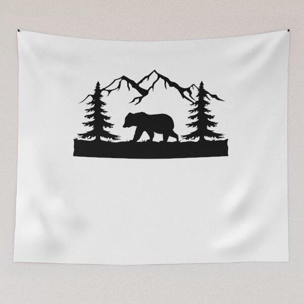 Item preview, Grizzly Bear in the Wild  designed and sold by mkzmerch.