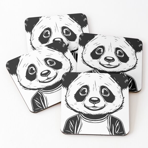 Item preview, creative animal panda designed and sold by DD215.
