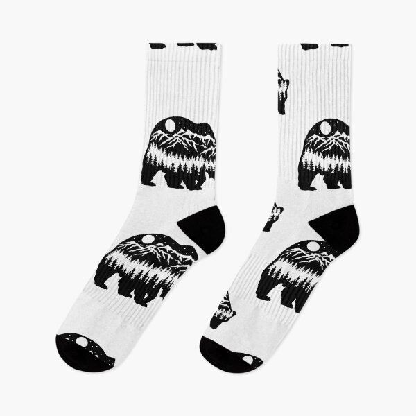 Item preview, Wild Bear Wildlife Forest Design designed and sold by mkzmerch.