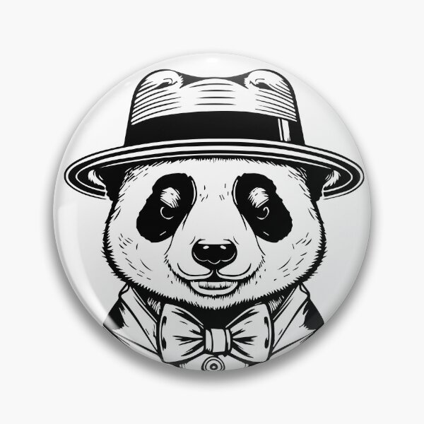 Item preview, creative animal panda designed and sold by DD215.
