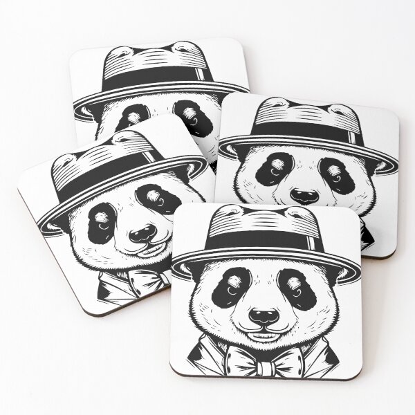 Item preview, creative animal panda designed and sold by DD215.