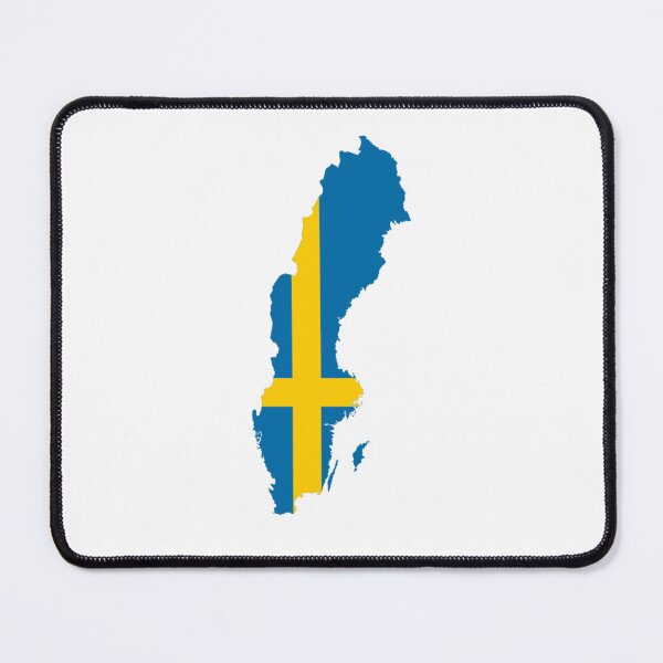 Item preview, Sweden Flag Map designed and sold by Deasdw1.