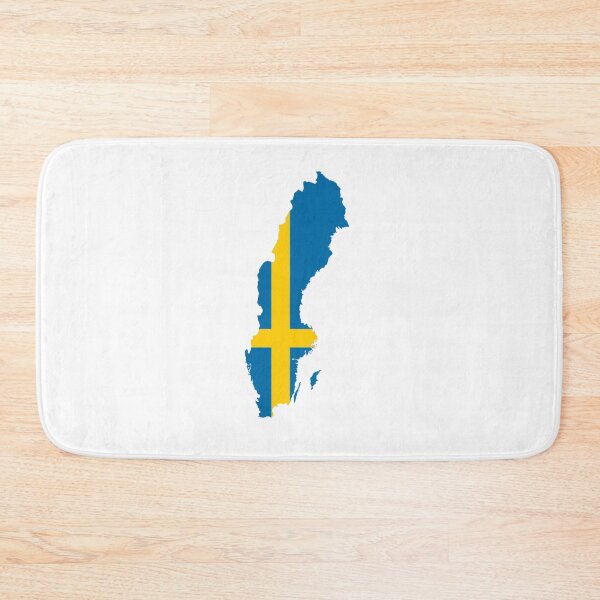 Item preview, Sweden Flag Map designed and sold by Deasdw1.