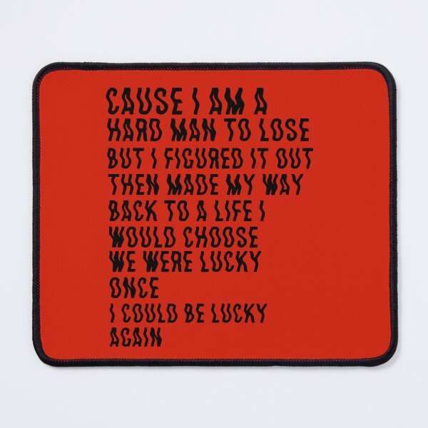 Item preview, Cause I am hard mand to lose but I figured it out then made my way back to a life I would choose we were lucky once I could be lucky again| Lucky Again | Louis Tomlinson designed and sold by Lavannya.