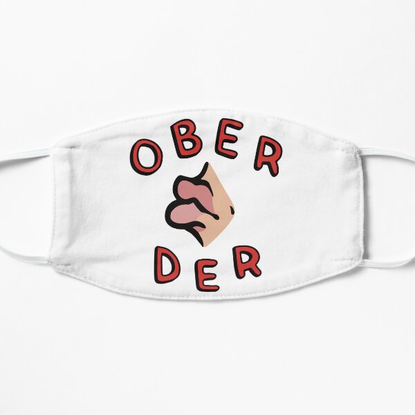 OBER DER Pointing Lips Flat Mask