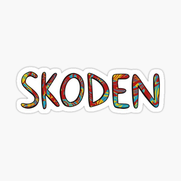 SKODEN Sticker