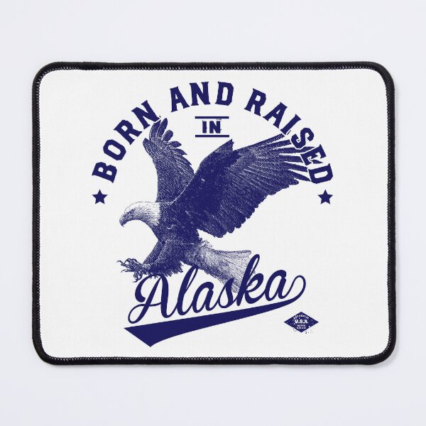Item preview, Born and Raised in Alaska designed and sold by skepticat-artsy.