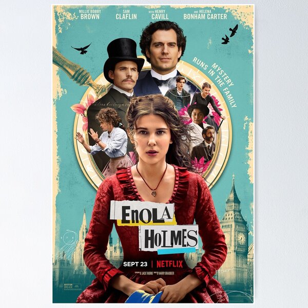 Enola Holmes 2 New Blu ray Movie 2022 With Cover Art No Box Free