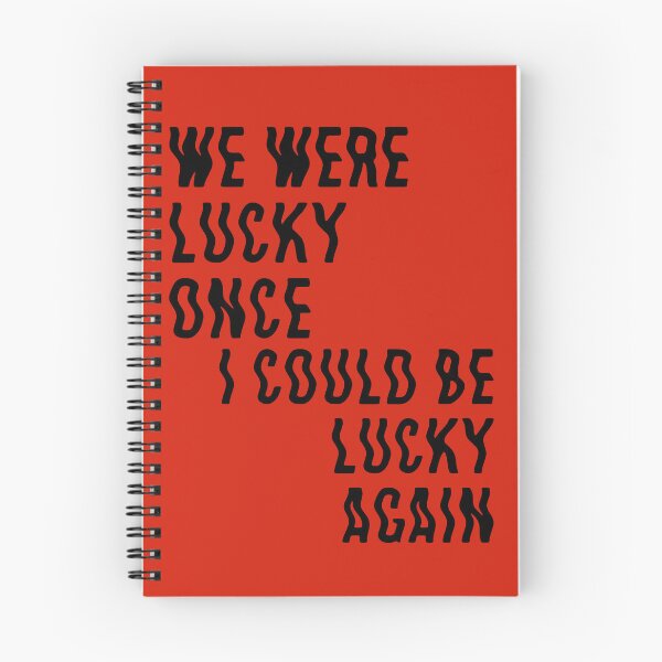 Item preview, we were lucky once I could be lucky again| Lucky Again | Louis Tomlinson  designed and sold by Lavannya.