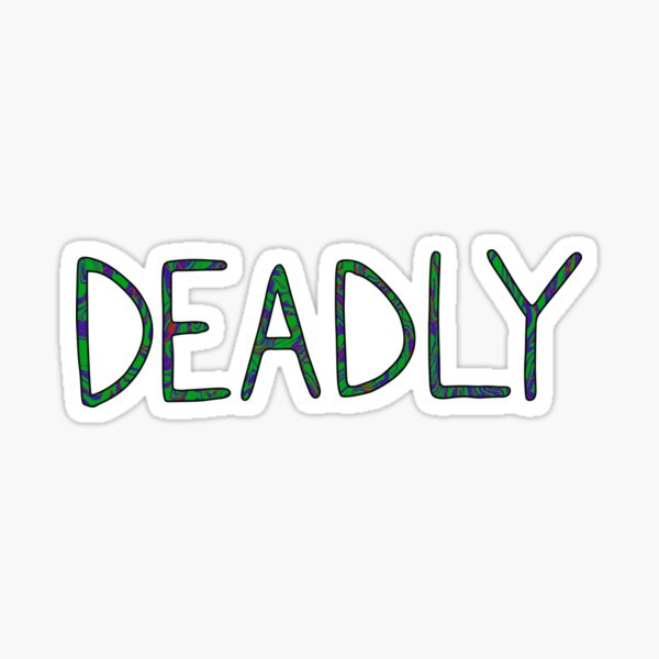 deadly-indigenous-native-rez-slang-sticker-for-sale-by-jenellbeard