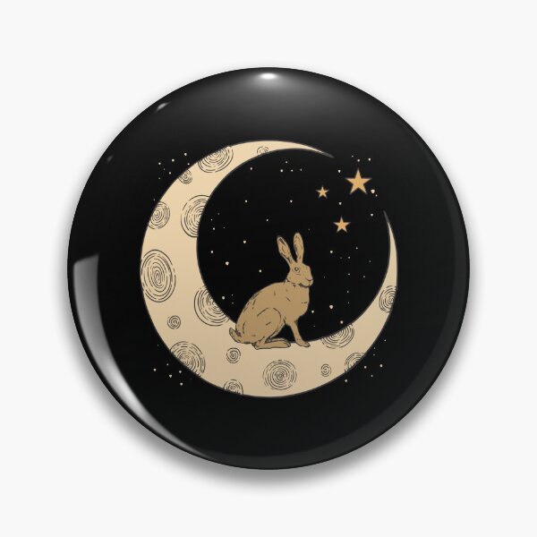 Item preview, rabbit in the moon designed and sold by DerSenat.