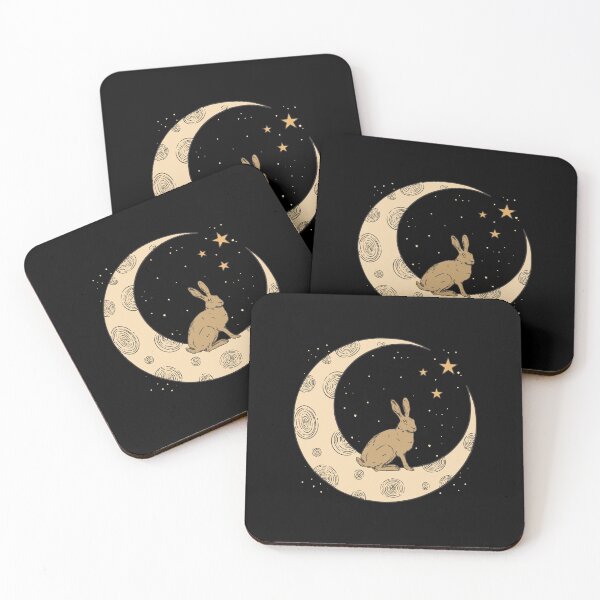 Item preview, rabbit in the moon designed and sold by DerSenat.