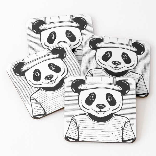 Item preview, creative animal panda designed and sold by DD215.