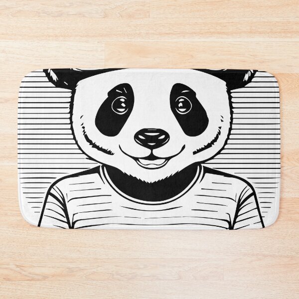 Item preview, creative animal panda designed and sold by DD215.
