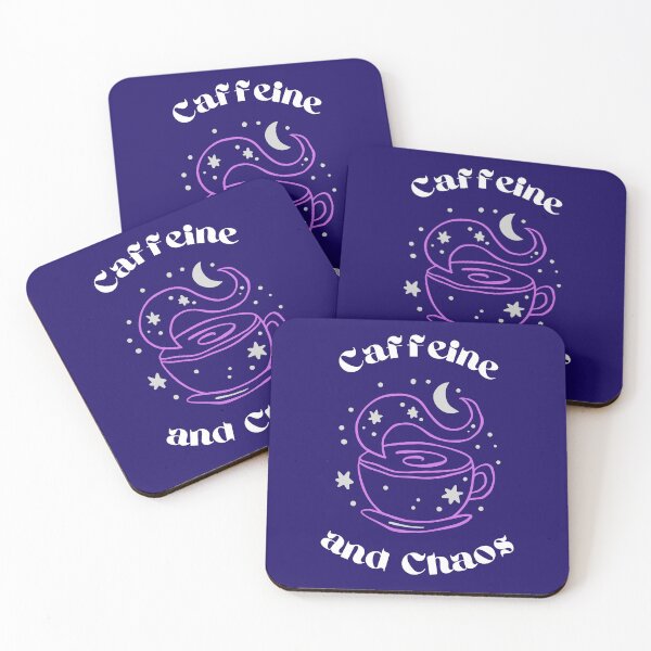Item preview, Caffeine and Chaos designed and sold by toospecific.