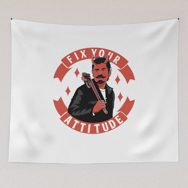 Item preview, Fix Your Attitude designed and sold by Artthree.