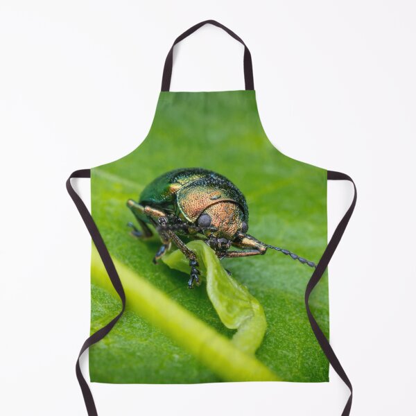 Item preview, A gorgeous metallic leaf beetle (Nodina sp) munching on a leaf designed and sold by AvonPerception.