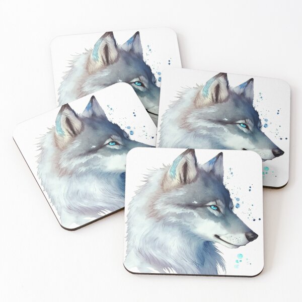 Item preview, Portrait of a Wolf designed and sold by Aaron Ochs.