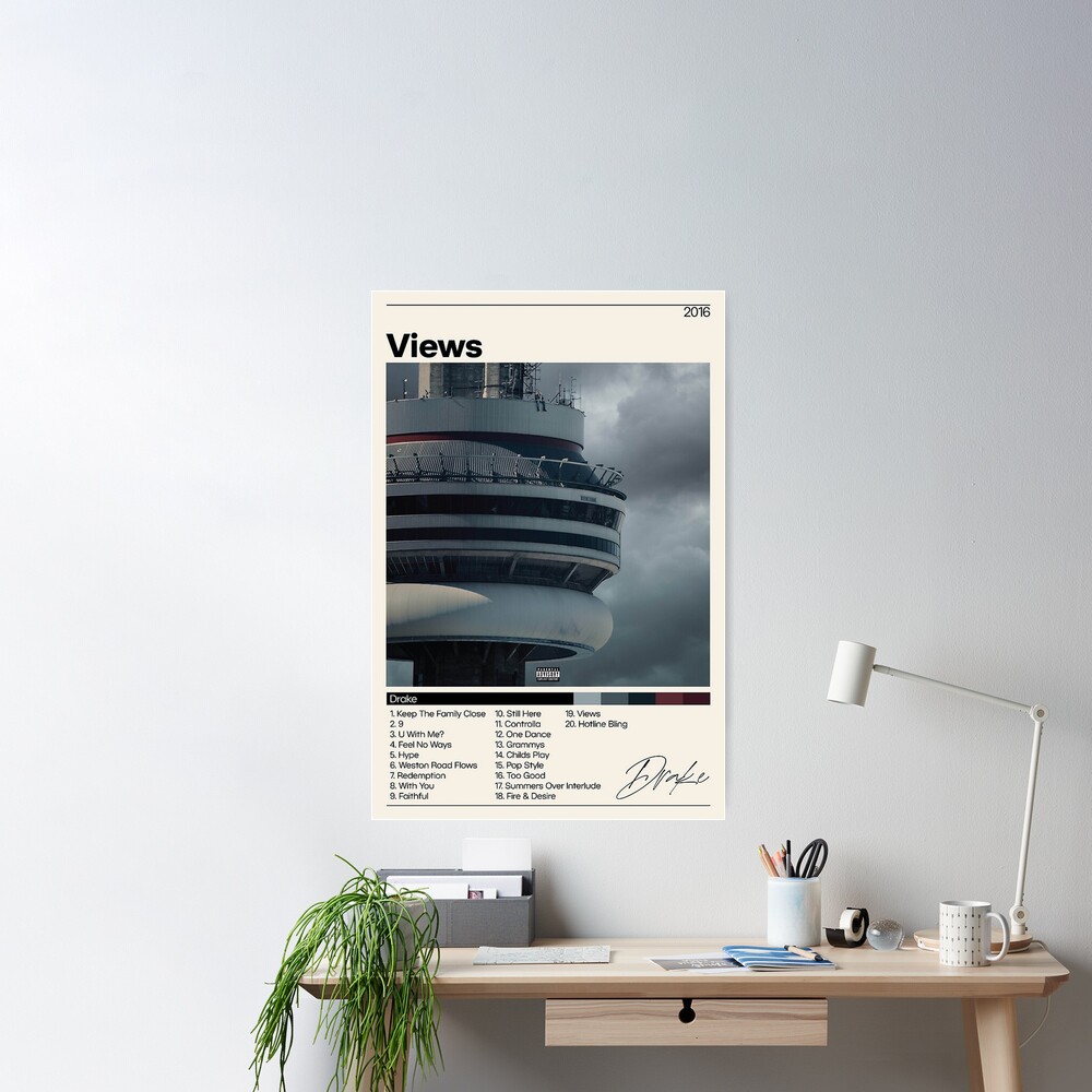 Album Posters - Views by Drake – thepostercorner