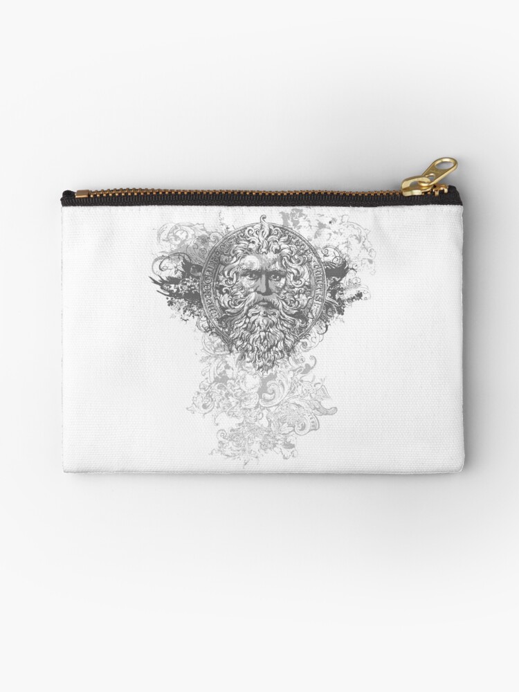 Download Black And White Realistic Mockup Grunge Zipper Pouch By Ehabelnahas Redbubble