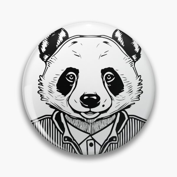 Item preview, creative animal panda designed and sold by DD215.