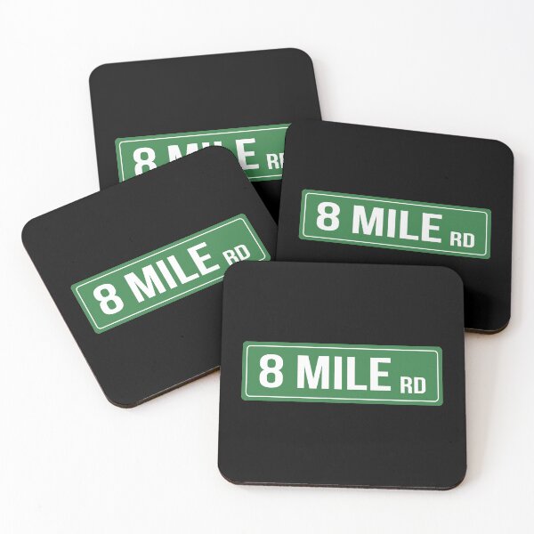 Item preview, 8 Mile Road Detroit Michigan Street Sign designed and sold by Supra Designs.