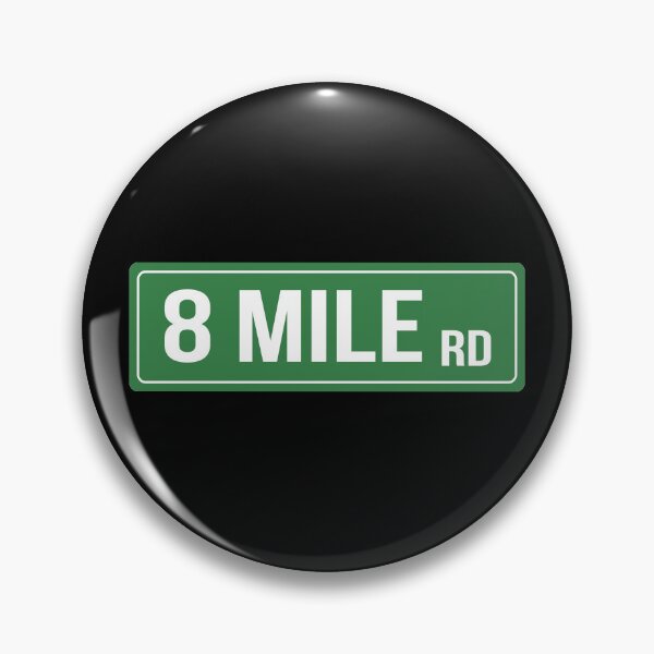 Item preview, 8 Mile Road Detroit Michigan Street Sign designed and sold by Supra Designs.