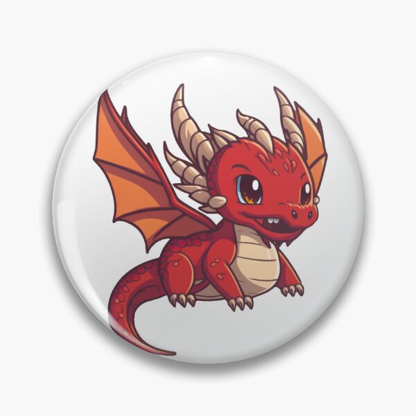 Artikelvorschau, roter Drache entworfen und verkauft von demonpaimon.