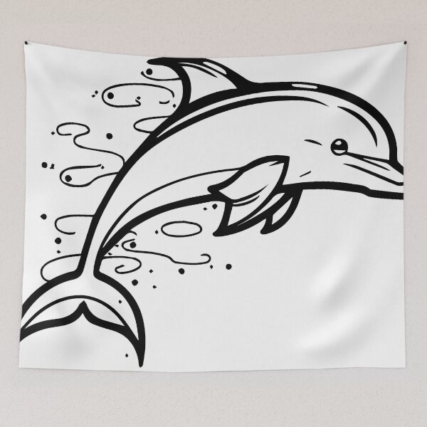 Item preview, creative animal dolphin designed and sold by DD215.