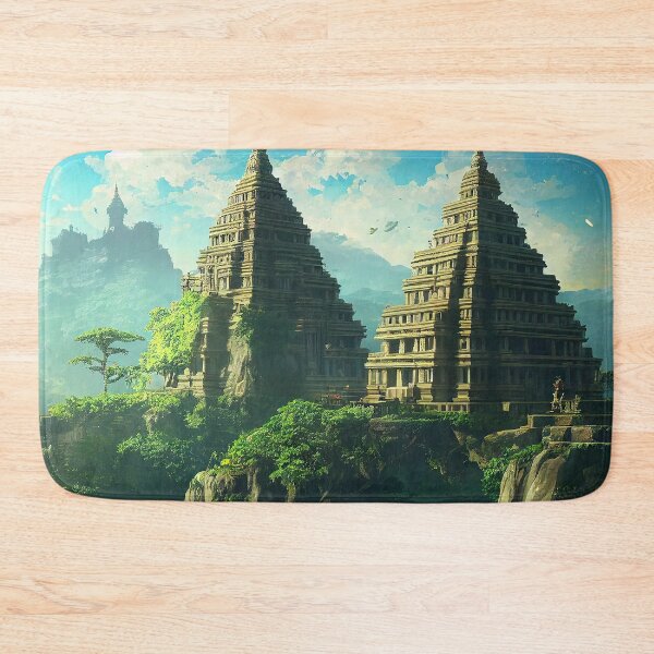 Item preview, Temple Complex in the Mountains designed and sold by OccultDreams.