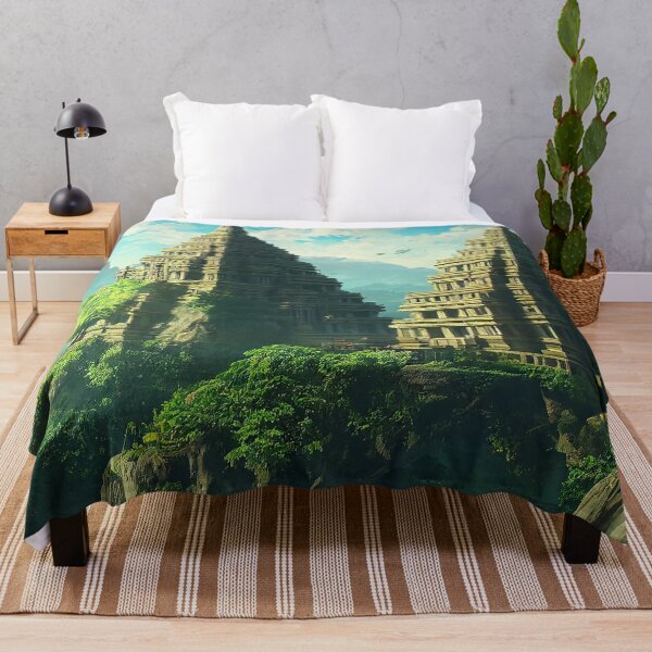 Item preview, Temple Complex in the Mountains designed and sold by OccultDreams.