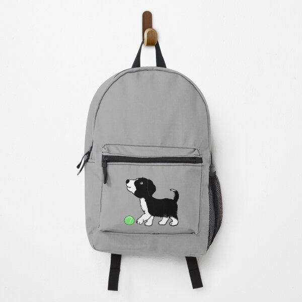Item preview, Border collie puppy with a ball designed and sold by Tamm-art.