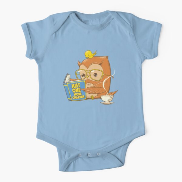 Just One More Chapter Short Sleeve Baby One-Piece