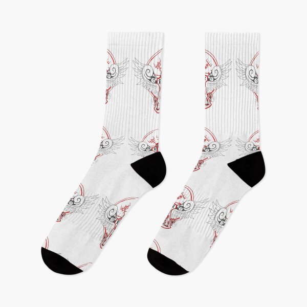 Item preview, Celtic Raven - Travellers Totem (Red) designed and sold by BassInstinct.