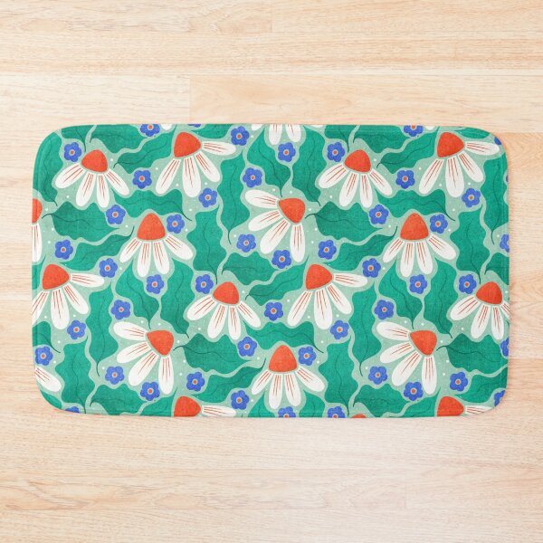 Item preview, White Daisies on Mint designed and sold by RebeccaFlaherty.