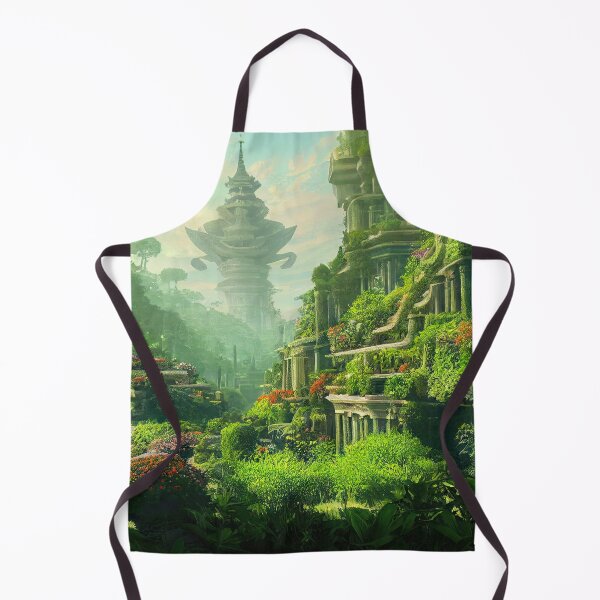 Item preview, Atlantis Temple Gardens designed and sold by OccultDreams.