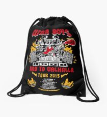 Road to Valhalla Tour Drawstring Bag