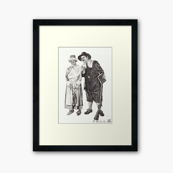 Thanksgiving Framed Art Print