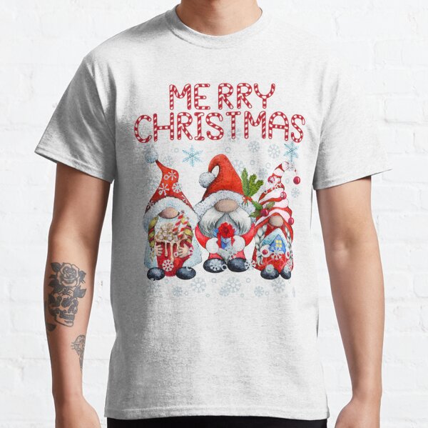 Gnomies New York Giants Christmas T-Shirt - TeeNavi