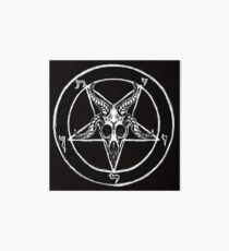 Baphomet Pentagramm Galeriedruck