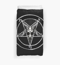 Baphomet Pentagram Duvet Cover
