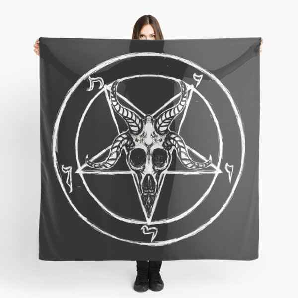 Baphomet Pentagram Scarf