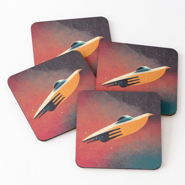 Item preview, Space Ship Car Journey Moon Ship Ufo World Mission designed and sold by HRMNY25.