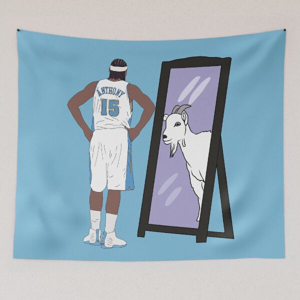 Item preview, Carmelo Anthony Mirror GOAT designed and sold by RatTrapTees.